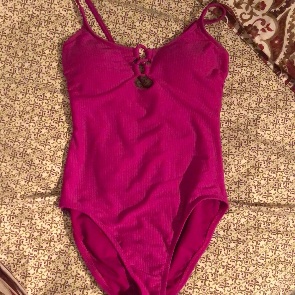 Women's Pink One Piece Swimsuit